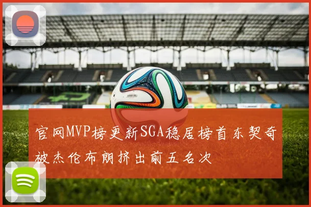 官网MVP榜更新SGA稳居榜首东契奇被杰伦布朗挤出前五名次